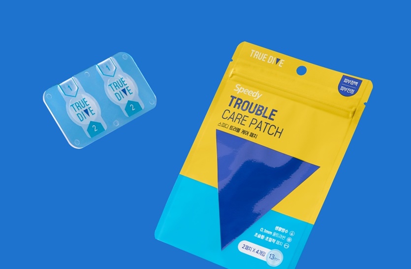 시지바이오의 ‘트루다이브 스피디 트러블 케어 패치’. 사진=시지바이오