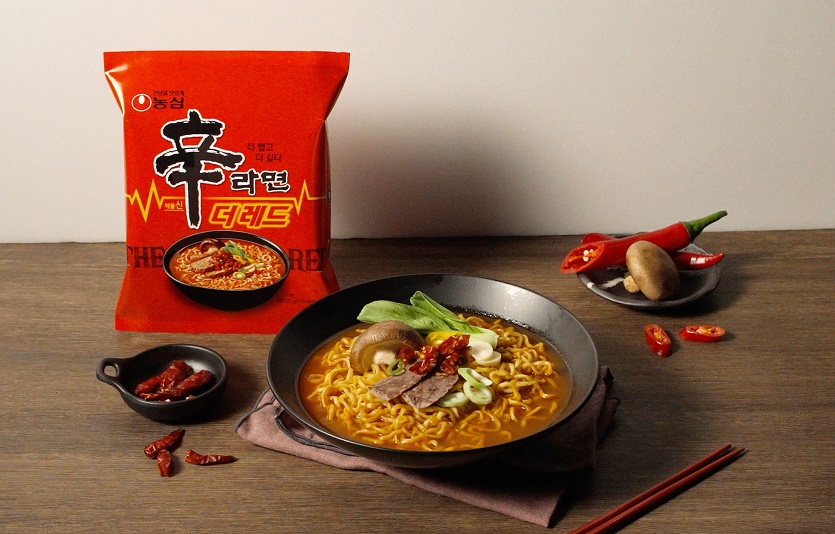 한정판으로 출시했던 '신라면 더 레드'가 11월 20일부러 정식 출시된다. 사진=농심