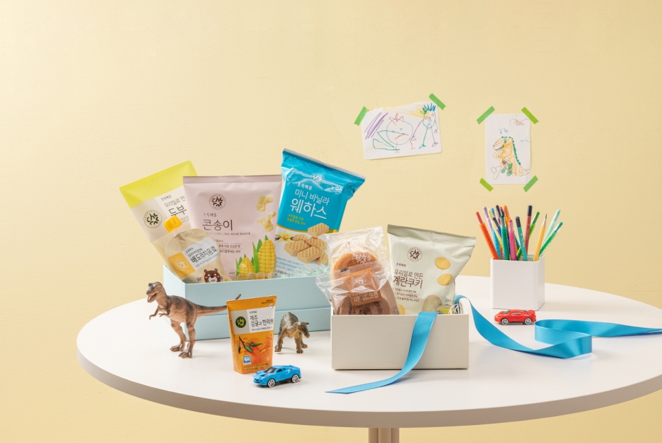 초록마을 간식 상품. 사진=초록마을