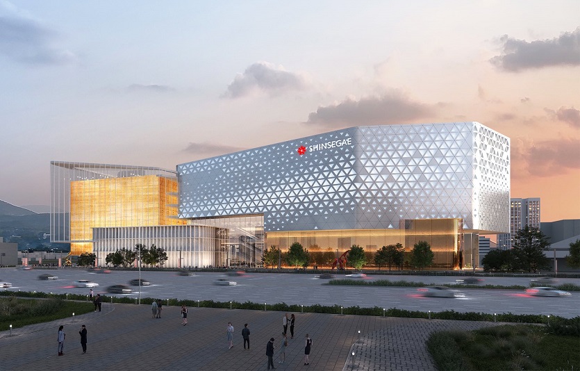 광주 종합버스터미널에 들어설 광주신세계 개발 조감도. 사진=신세계그룹