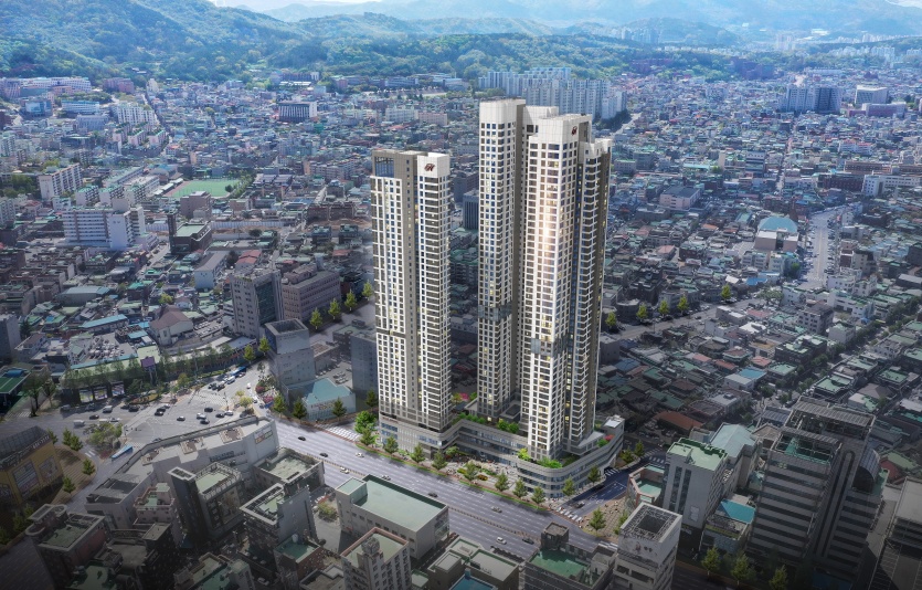 힐스테이트 가양 더와이즈 조감도. 사진=현대건설