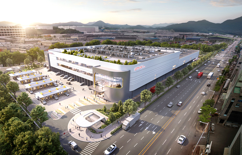 롯데쇼핑 오카도 부산 CFC 조감도. 사진=롯데쇼핑