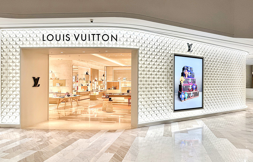 현대백화점 더현대 서울 1층에 문을 연 루이 비통 매장 전경. 사진=현대백화점