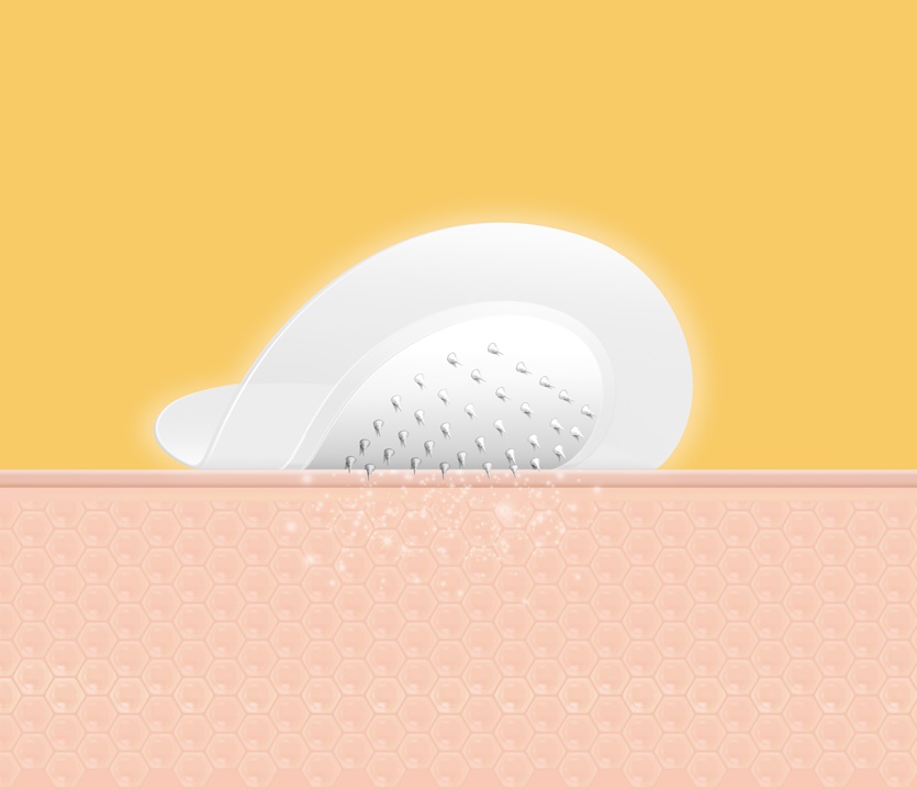 클리어티앤 더마 SOS 릴리프 패치(확대 사진). 사진=한독