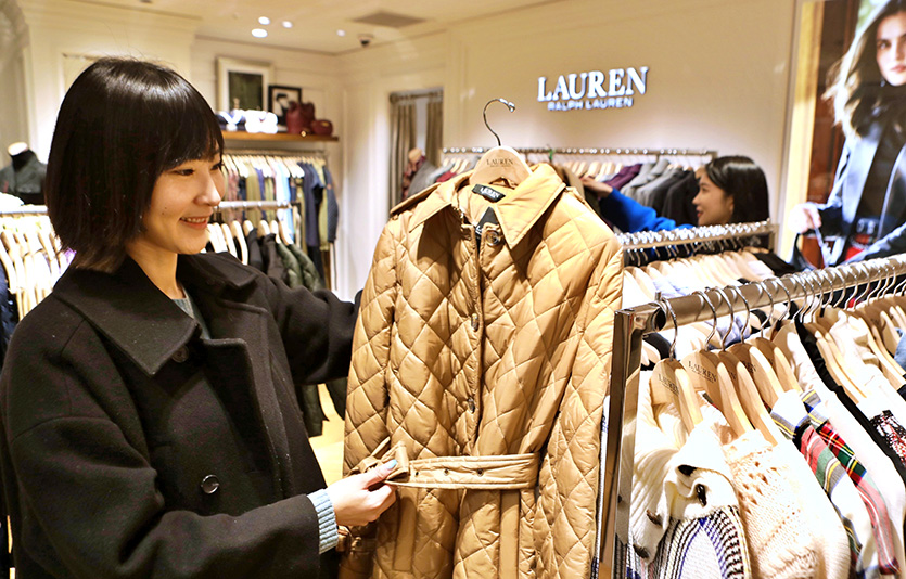 롯데백화점 로렌 랄프로렌 매장. 사진=롯데백화점