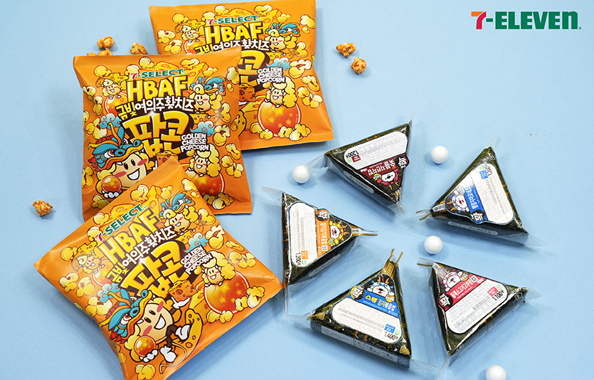 세븐일레븐은  용 캐릭터 디자인을 적용한 기획 상품을 이달 3일부터 차례로 출시한다.  사진=세븐일레븐