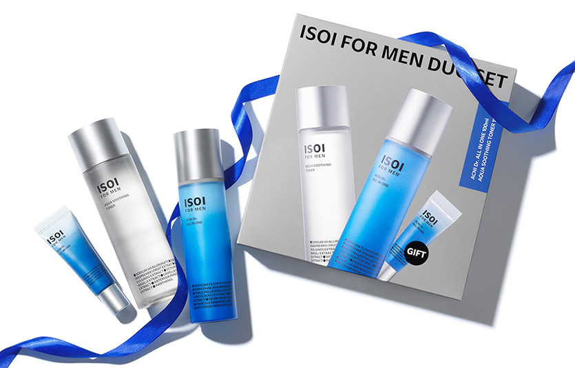 아이소이는 비건 남성 스킨케어 라인 ‘포맨’을 리뉴얼 런칭하며 본격적인 맨즈 시장 공략에 나섰다.사진=아이소이