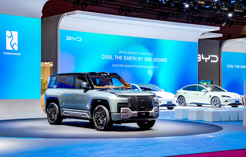 BYD의 프리미엄 브랜드 양왕 SUV U8. 사진=BYD