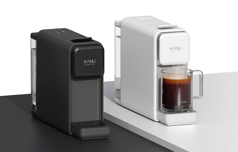동서식품이 신제품 캡슐커피 머신 ‘카누 바리스타 페블’을 출시했다. 사진=동서식품