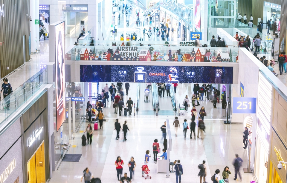 인천국제공항 면세점 전경. 사진=인천국제공항공사