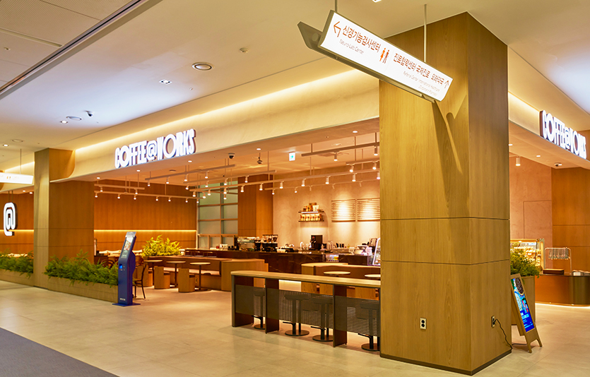SPC 커피앳웍스 중앙대학교 광명병원점. 사진=SPC 커피앳웍스