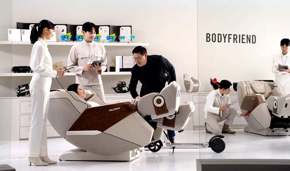 바디프랜드 신규 광고 캠페인 스틸컷. 사진=바디프랜드