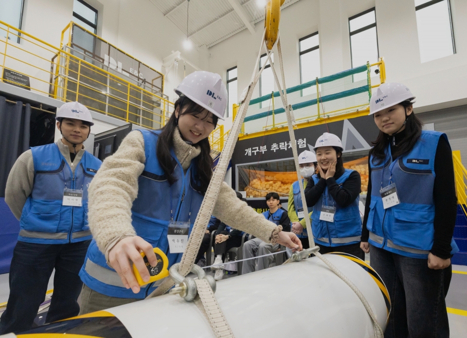 신입사원 안전교육. 사진=DL이앤씨