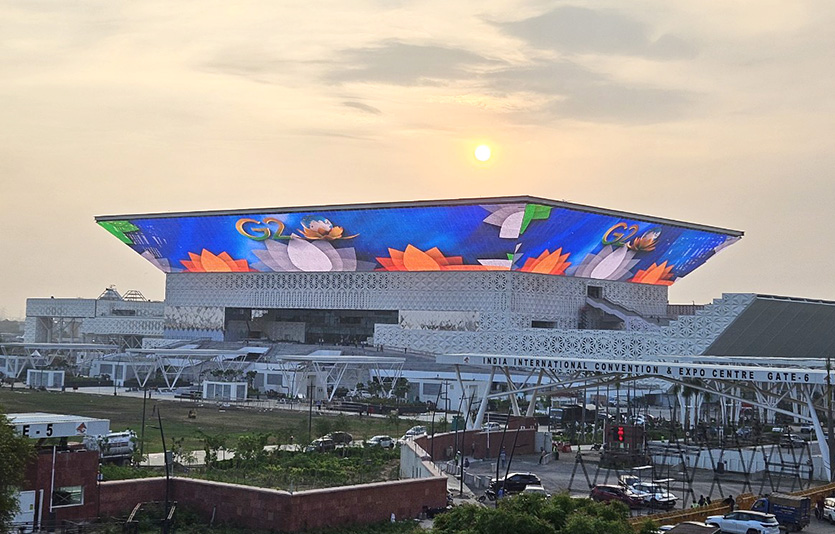 킨텍스는 인도 뉴델리 인도국제전시컨벤션센터(IICC)의 개장식을 이달 17일 개최한다. 사진=킨텍스