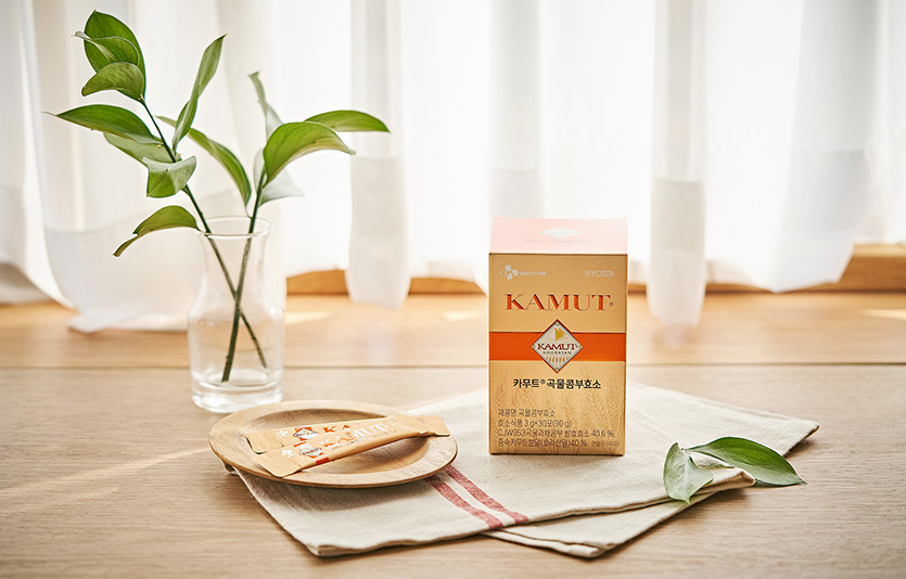 CJ웰케어의 ‘카무트® 곡물콤부효소’. 사진=CJ웰케어