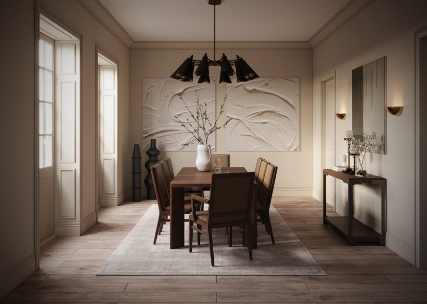 까사미아의 라파엘 다이닝. 사진=신세계까사