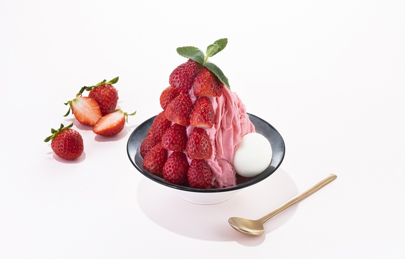 웨스틴 조선 서울, 라운지앤바 딸기빙수. 사진=조선호텔앤리조트