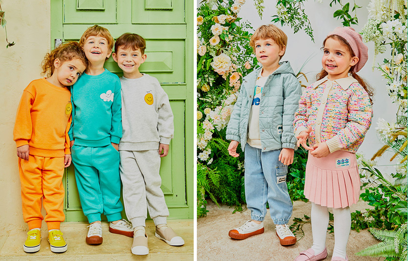 이랜드글로벌 밀리밤 SS 시즌 컬렉션. 이미지=이랜드