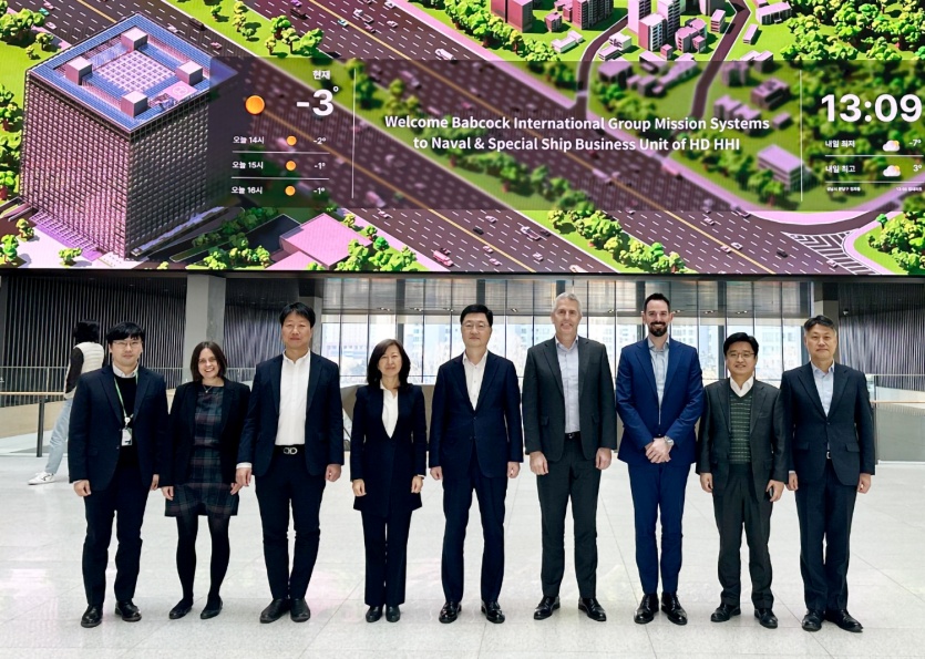 HD현대중공업 밥콕과 수출형 잠수함 협력. 사진=HD현대중공업