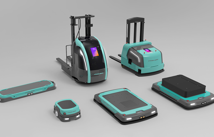 현대무벡스 개발한 AGV. 사진=현대무벡스