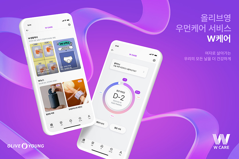 CJ올리브영 ‘W케어 서비스’ 대표 이미지. 이미지=CJ올리브영