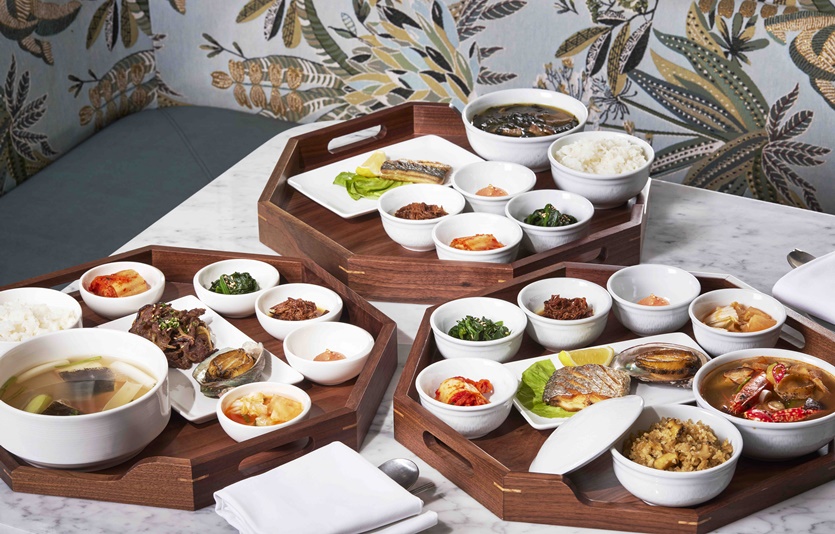 그랜드 조선 부산, 한상차림 브런치 세트. 사진=조선호텔앤리조트
