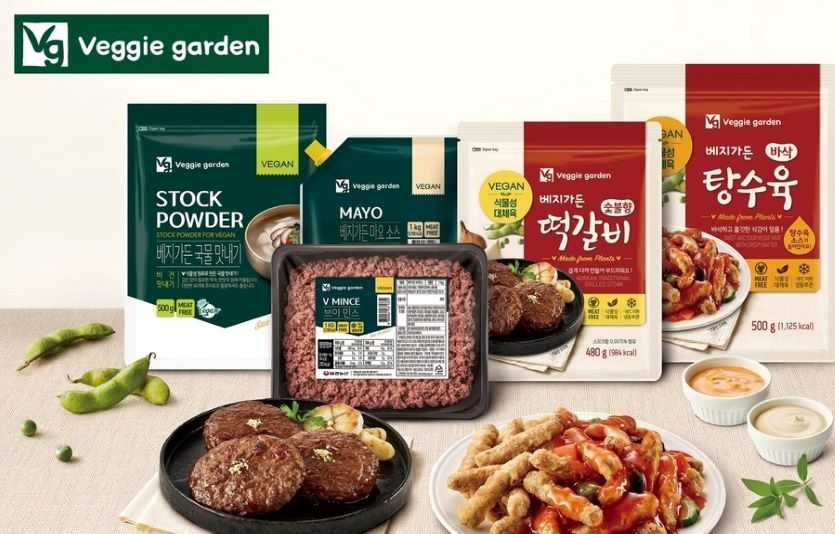 농심은 완전채식 식품 브랜드 '베지가든'을 선보이며 대체식품사업에 뛰어들었다. 사진=농심