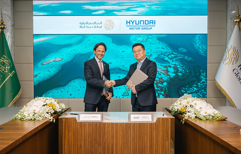 (왼쪽부터) 존 파가노 RSG CEO, 이동건 현대차그룹 GSO 미래성장전략사업부 상무. 사진=현대차그룹