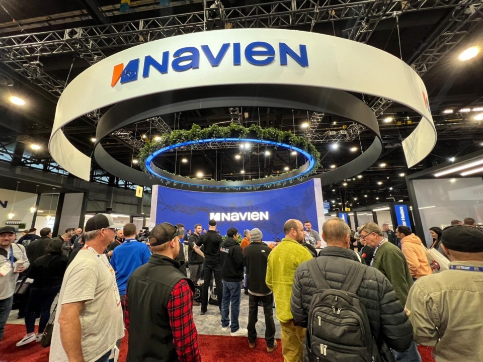 경동나비엔 AHR 2024 부스. 사진=경동나비엔