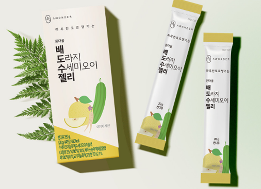 원더풀배도수젤리. 사진=안국약품