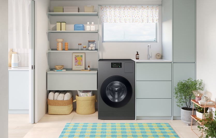 GS샵은 4월 6일 오후 3시부터 TV홈쇼핑 최초로 ‘삼성 비스포크 AI콤보’ 방송을 진행한다. 사진=GS리테일