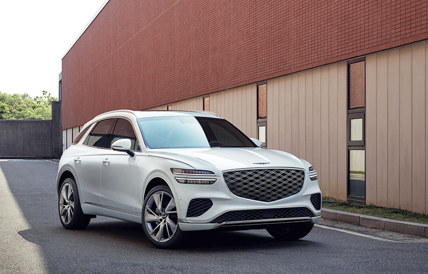 GV70 부분변경 모델. 사진=제네시스