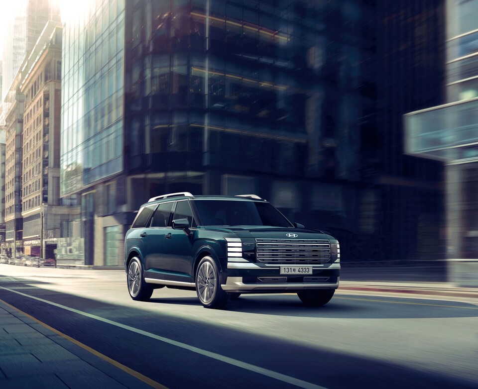 현대자동차 ‘디 올 뉴 팰리세이드‘ 외장. 사진=현대자동차