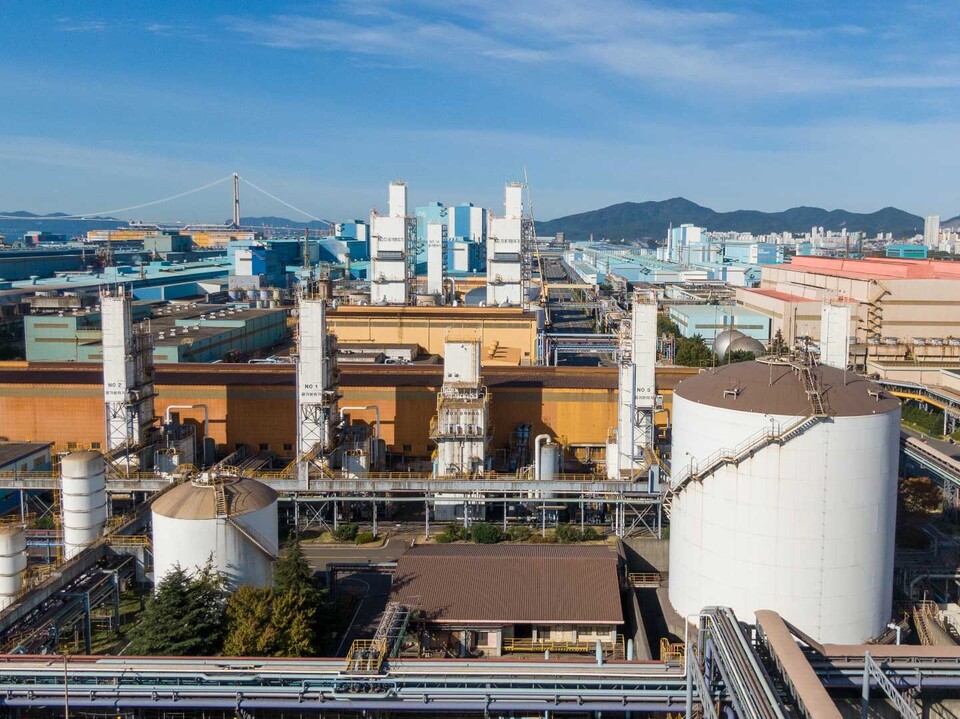 광양제철소 전경. 사진=포스코