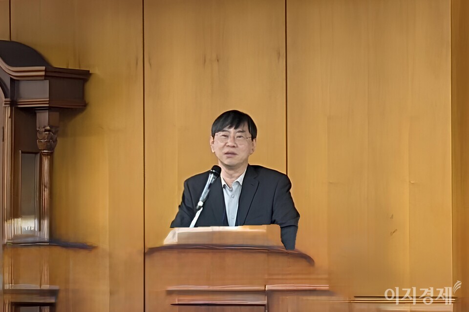 박상인 서울대 행정대학원 교수가 발언하고 있다. 사진=이지경제