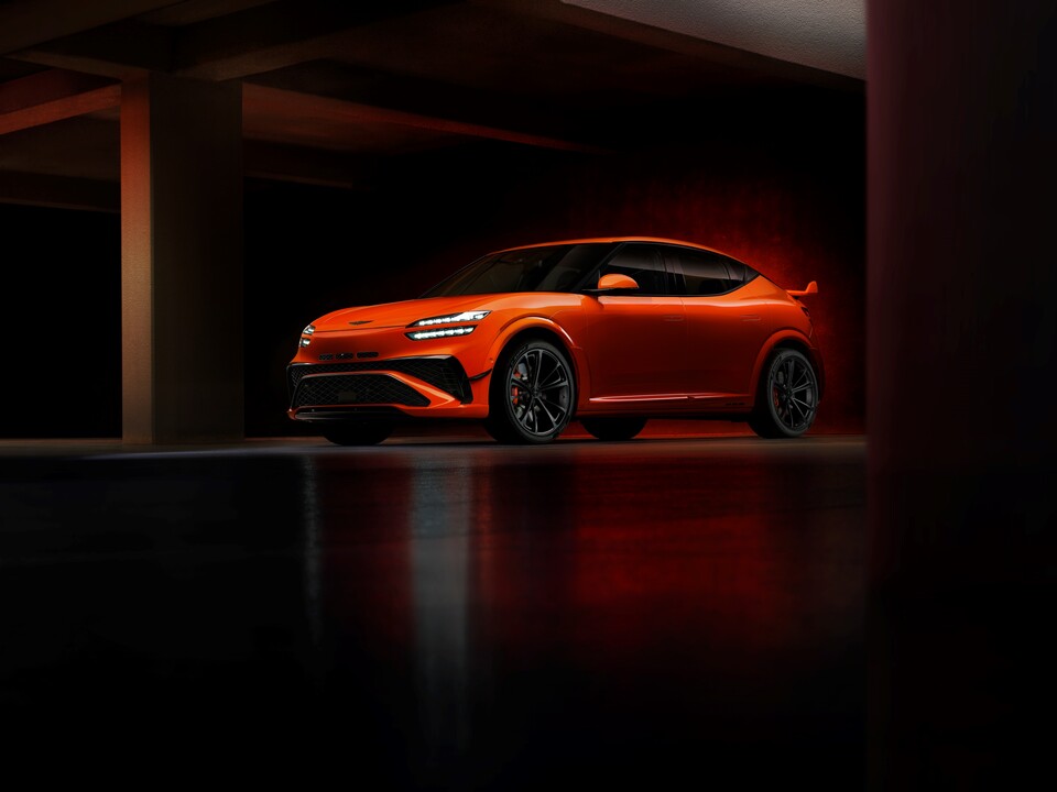 제네시스, 'GV60 마그마' 외관. 사진=현대차·기아