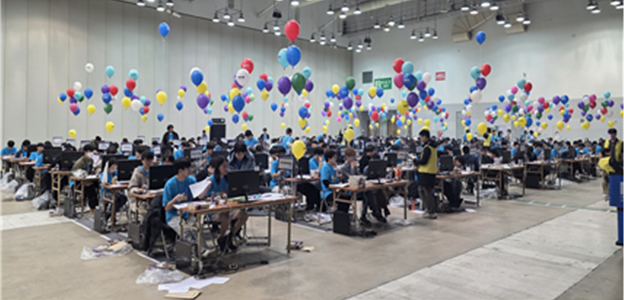 ‘제25회 대학생 프로그래밍 경시대회’가 지난 11월 22일 부산 벡스코에서 성황리에 개최됐다. 사진=과기정통부