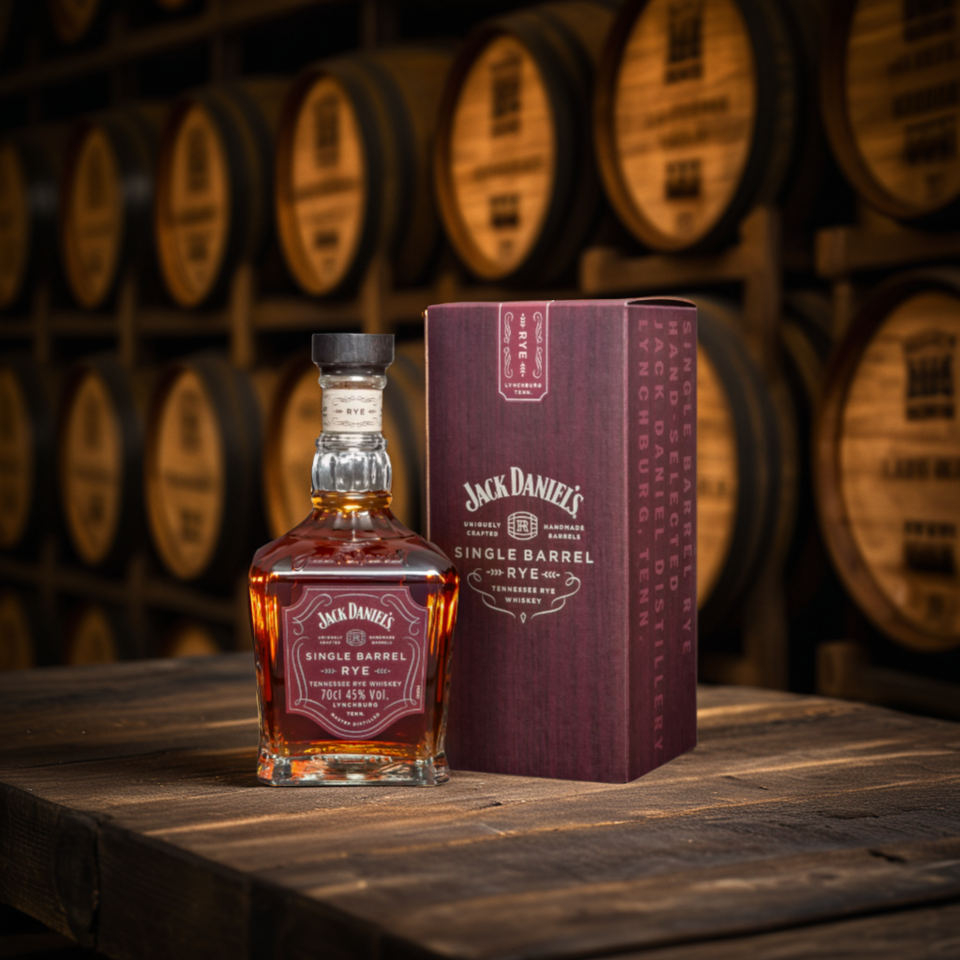 신세계면세점이 국내 단독으로 선보인 잭 다니엘스 싱글 배럴 라이. 사진=신세계면세점