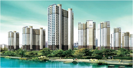 김포한강신도시 현대성우오스 조감도