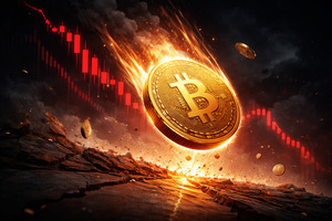 비트코인 하락과 공포지수 관련 이미지